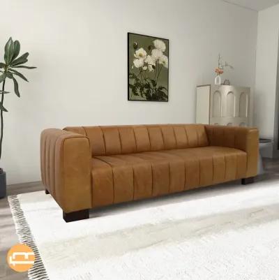 Colton Leather Sofa - Waxy Tan