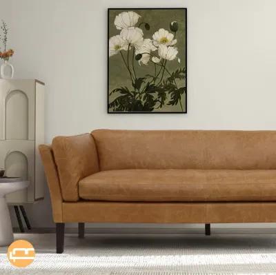 Warner Leather Sofa - Waxy Tan