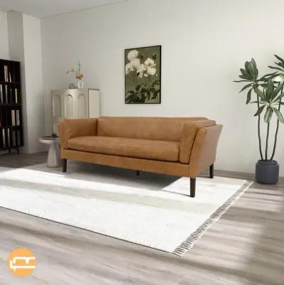 Warner Leather Sofa - Waxy Tan