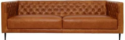 Rowland Leather Sofa - Waxy Cognac