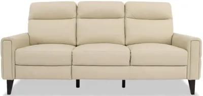 Crafton Incliner Sofa Left - Cream Leather