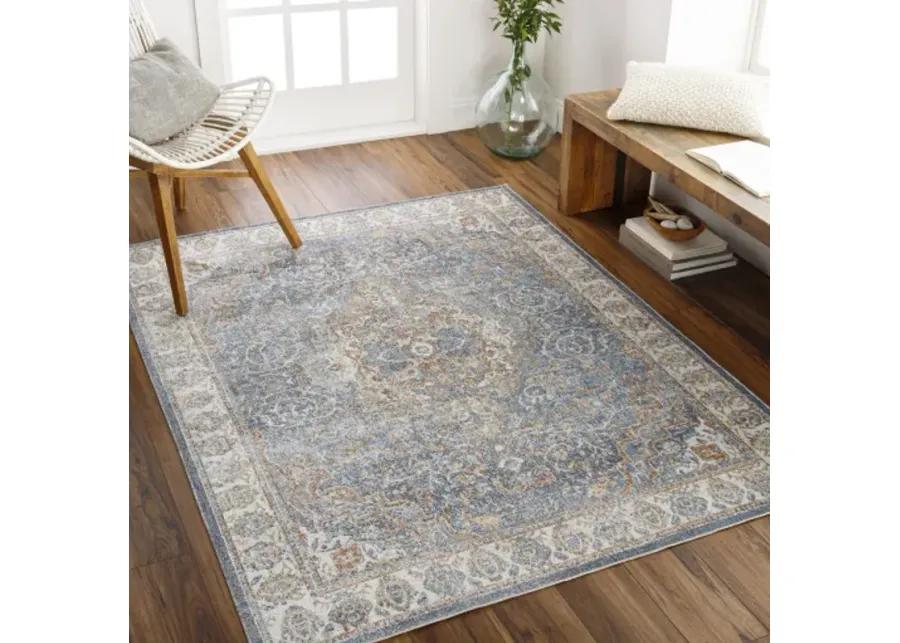 Lillian LLL-2321 6'7" x 9' Machine Woven Rug