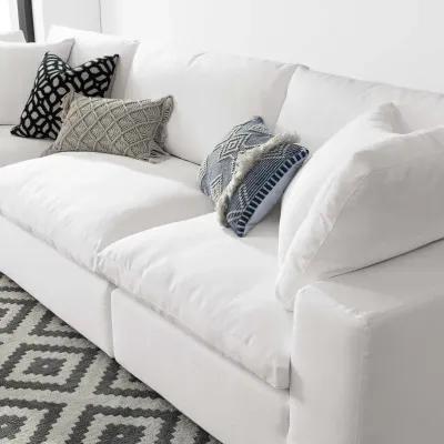 Commix Down Filled Overstuffed 3-Piece Modular Sofa