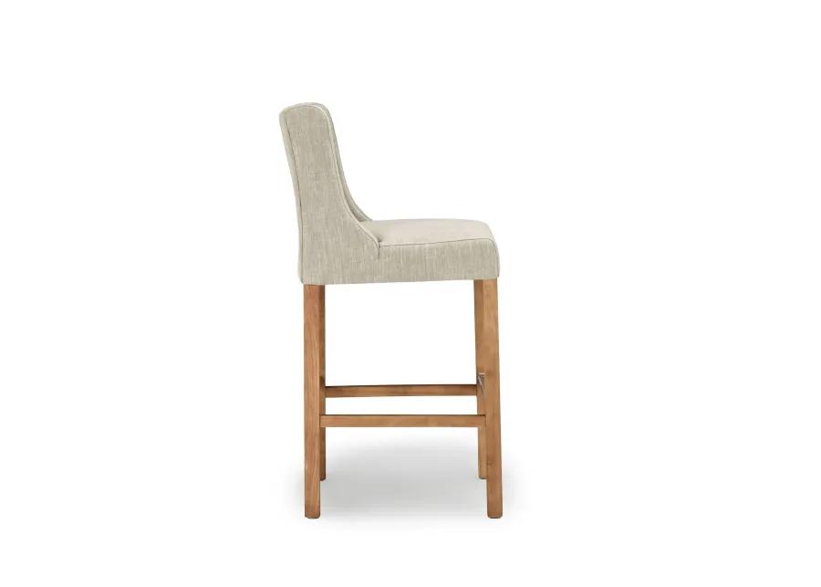 Karla Tufted 30 inch Barstool by Kosas Home