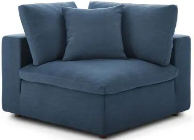 Commix Down Filled Overstuffed 4- Piece Sectional 