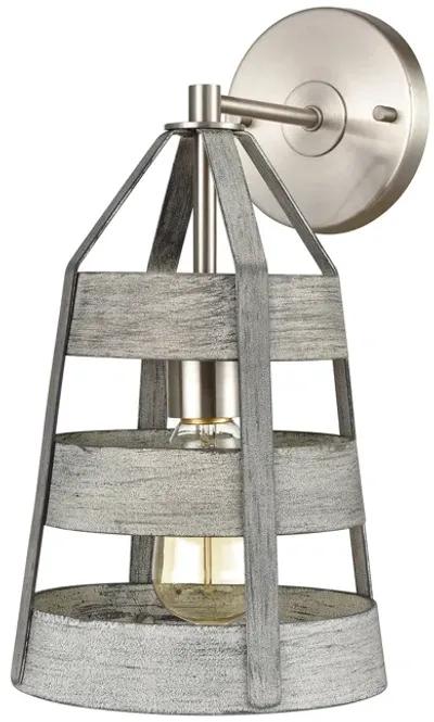 Brigantine 14" High 1-Light Sconce - Weathered Driftwood