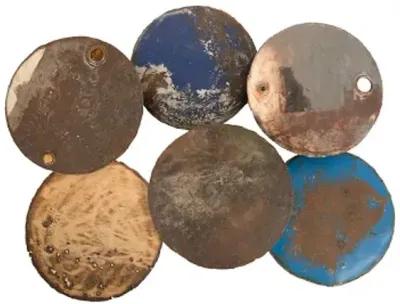 Reclaimed Oil Drum Wall Disc