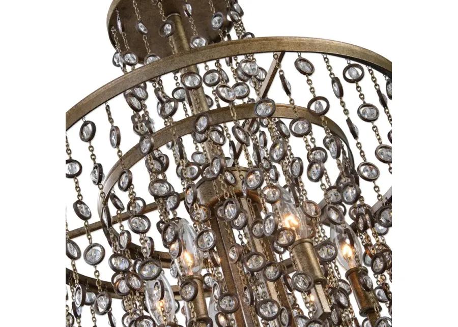 Valka 6 Light Crystal Chandelier