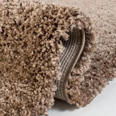 MILAN SHAG Square Power Loomed 3' x 3'Square Rug