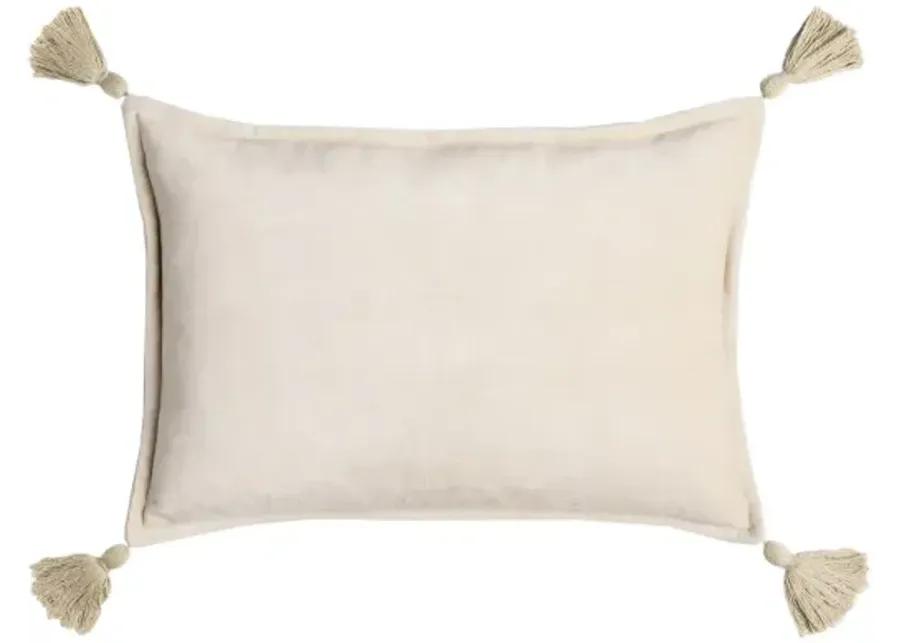 Cotton Velvet 13"H x 19"W Pillow Cover