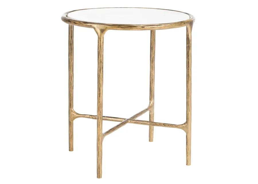 JESSA METAL ROUND END TABLE