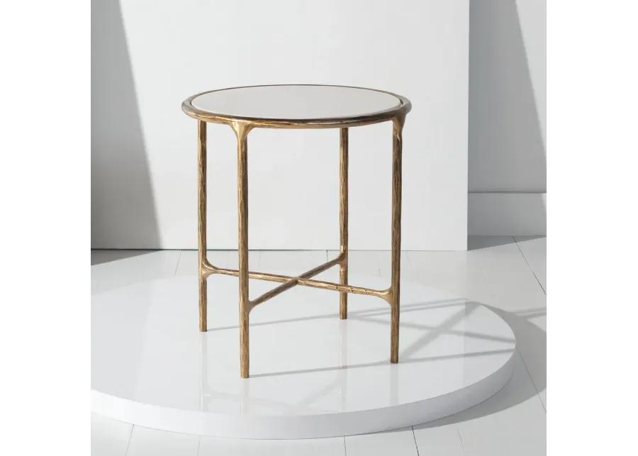 JESSA METAL ROUND END TABLE