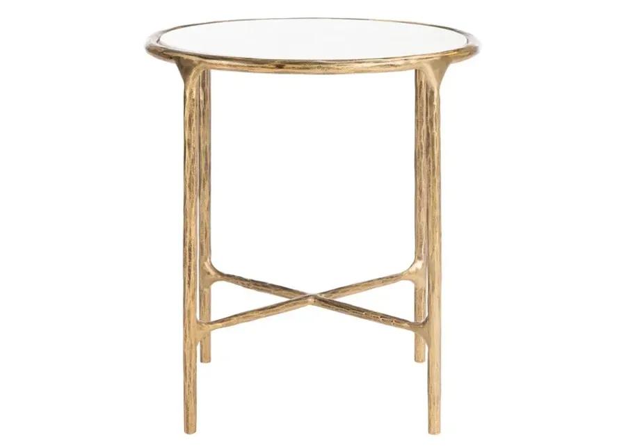 JESSA METAL ROUND END TABLE