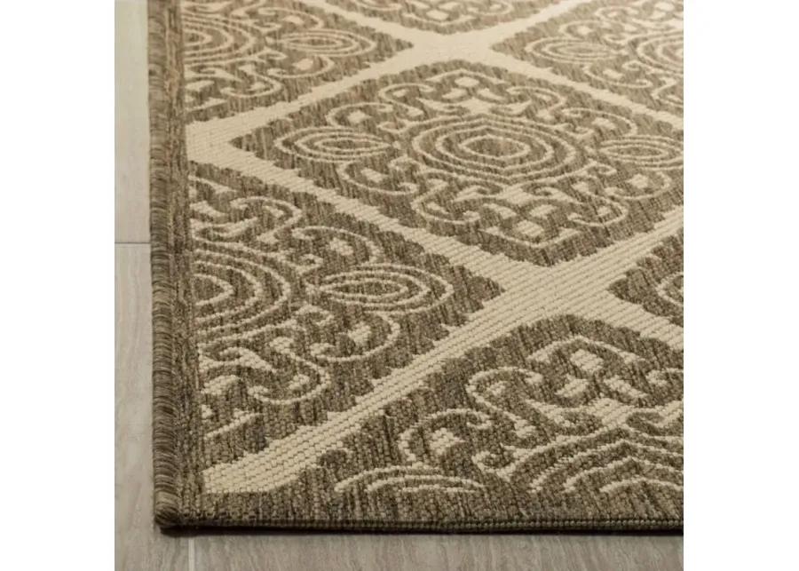 LINDEN 132 Collection LND132C-4 Cream / Beige 4' X 6'