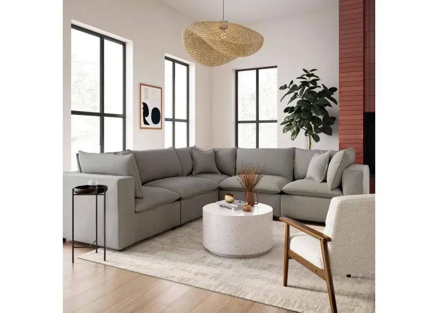 Cali Slate Modular L-Sectional