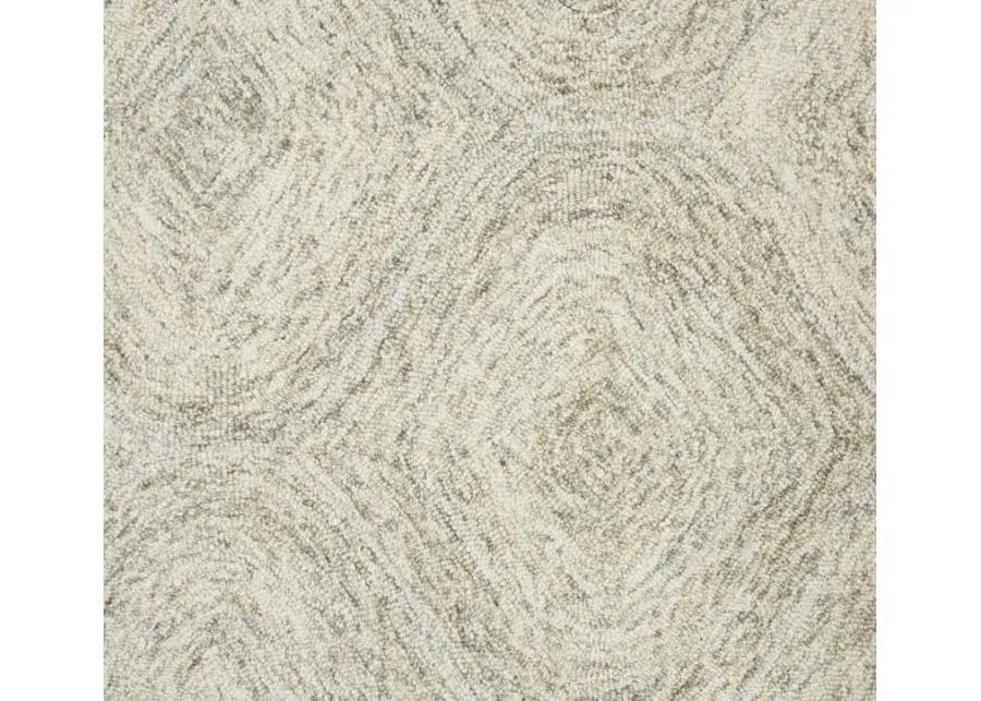 Brindleton Beige Tweed Wool 5' x 8' Rectangle Rug