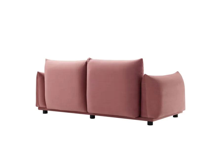 Copious Performance Velvet Loveseat