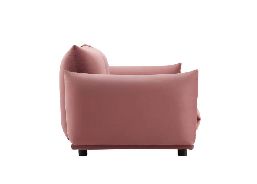 Copious Performance Velvet Loveseat