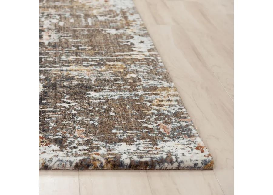 Jasper Multi Abstract Recycled Polyester 5'2" x 7'9" Rectangle Rug