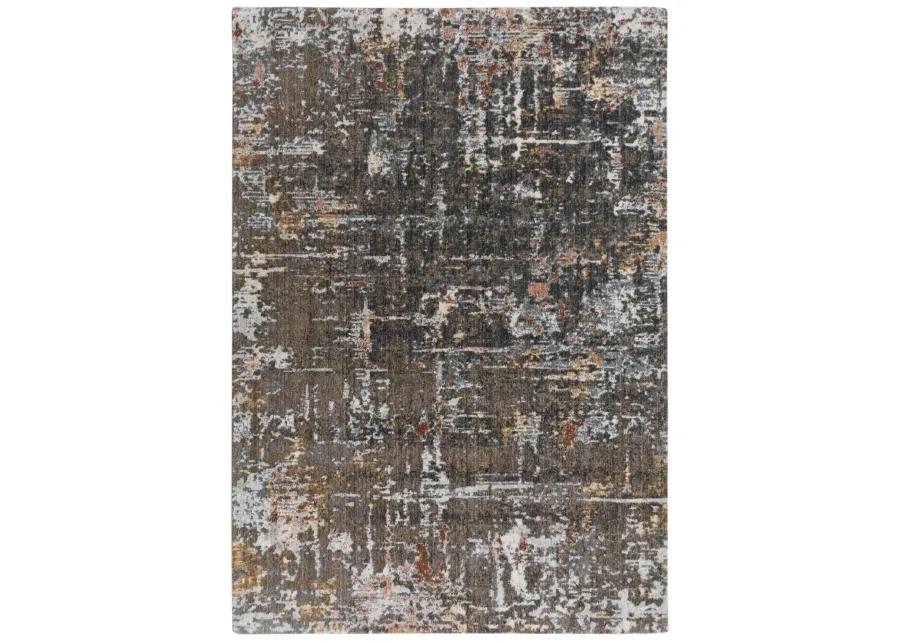 Jasper Multi Abstract Recycled Polyester 5'2" x 7'9" Rectangle Rug