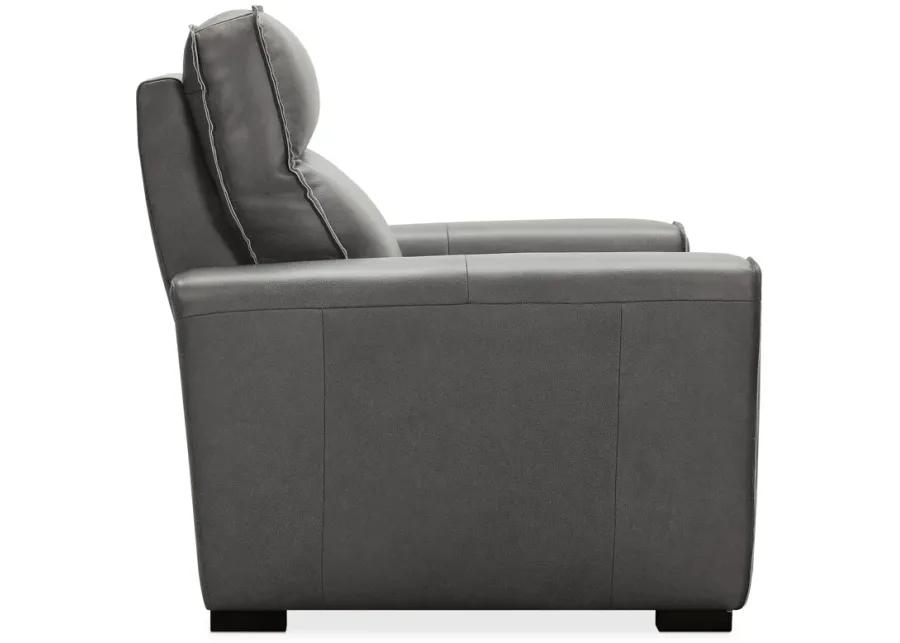 Braeburn Leather Recliner w/PWR Headrest