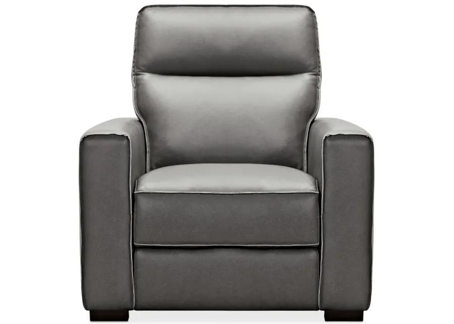 Braeburn Leather Recliner w/PWR Headrest