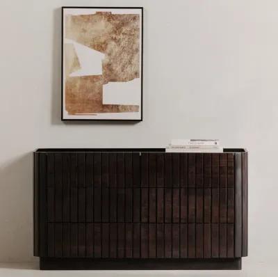 POVERA 6 DRAWER DRESSER