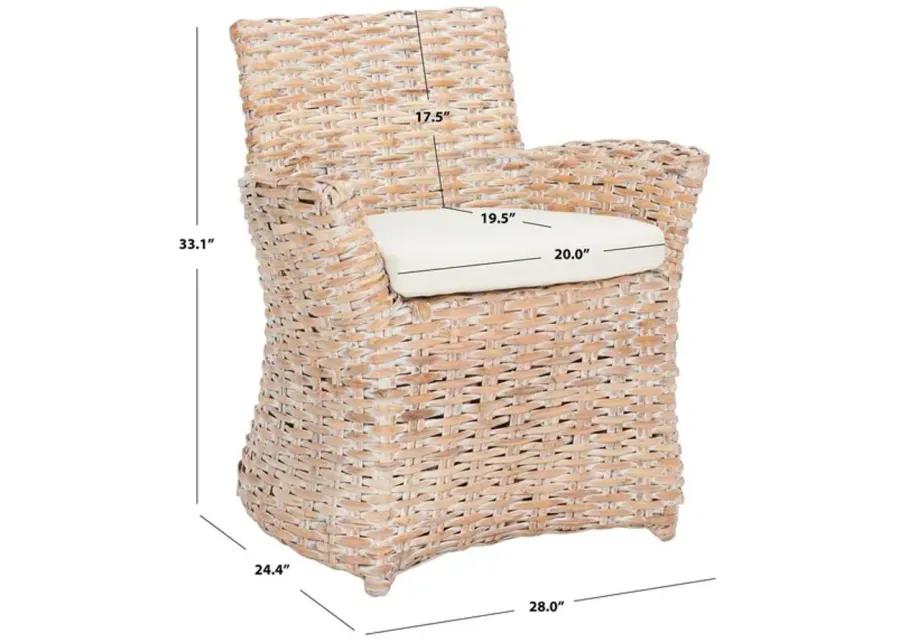 CABANA RATTAN ARM CHAIR