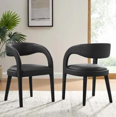 Pinnacle Vegan Dining Chair - Set of 2