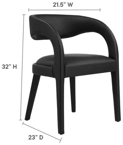 Pinnacle Vegan Dining Chair - Set of 2