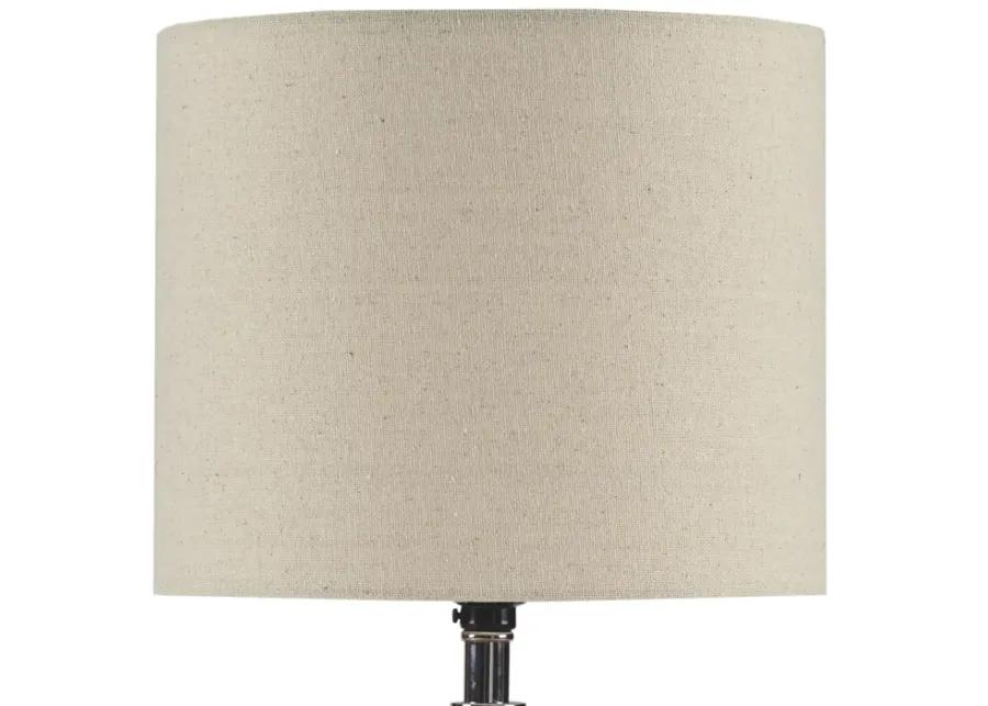 510 Design Nicolo White Textured Ceramic Table Lamp