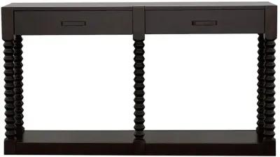 Meredith 2-drawer Sofa Table Coffee Bean