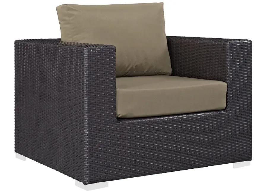 Convene 6 Piece Outdoor Patio Sectional Set