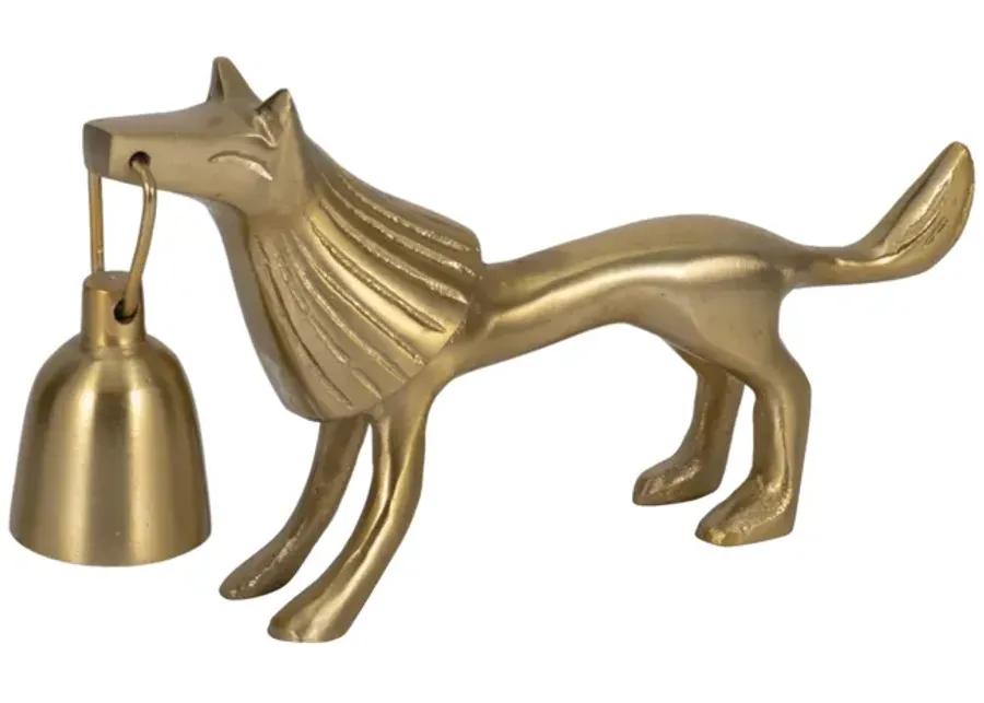 9" Lion Candle Snuffer, Gold