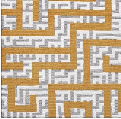 Nahia Geometric Maze 5x8 Area Rug