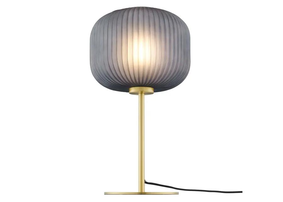 Reprise Glass Sphere Glass and Metal Table Lamp