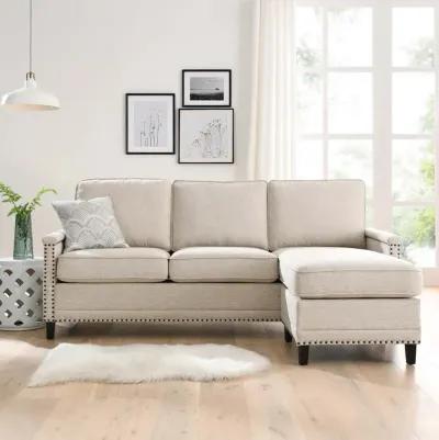 Ashton Upholstered Fabric Sectional Sofa