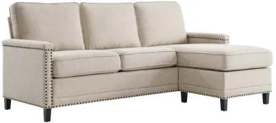 Ashton Upholstered Fabric Sectional Sofa