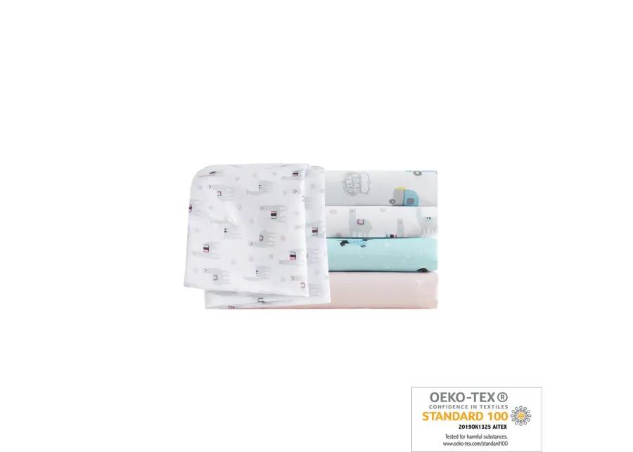 Intelligent Design Novelty Pink Cats Print Sheet Set