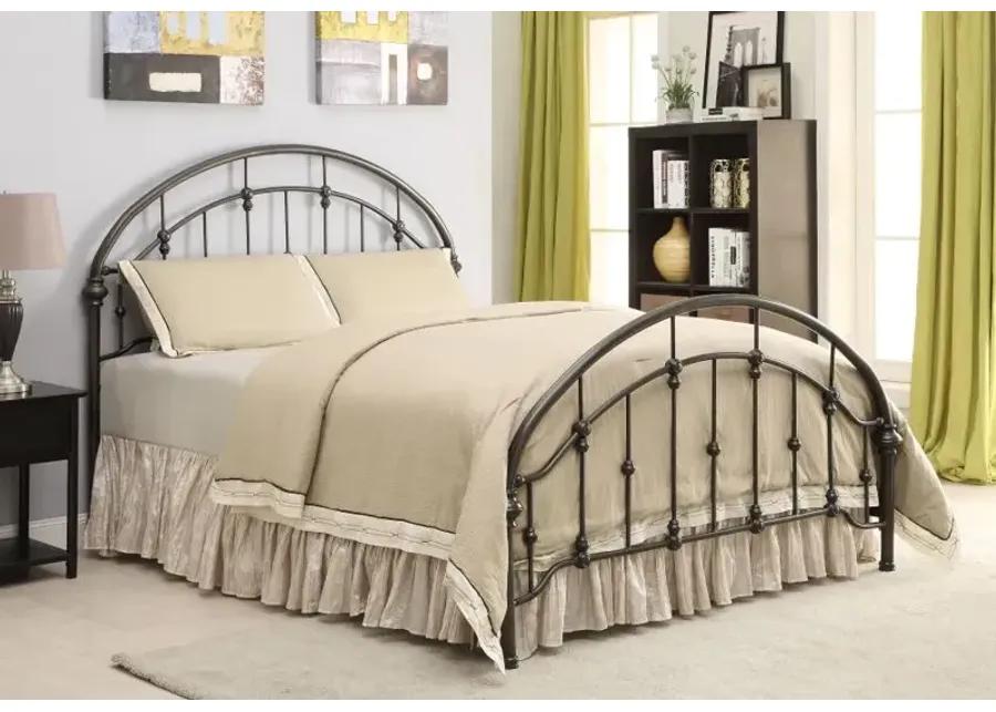 Rowan Queen Bed Dark Bronze