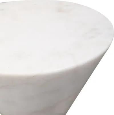 Top Hat Marble Drink Table