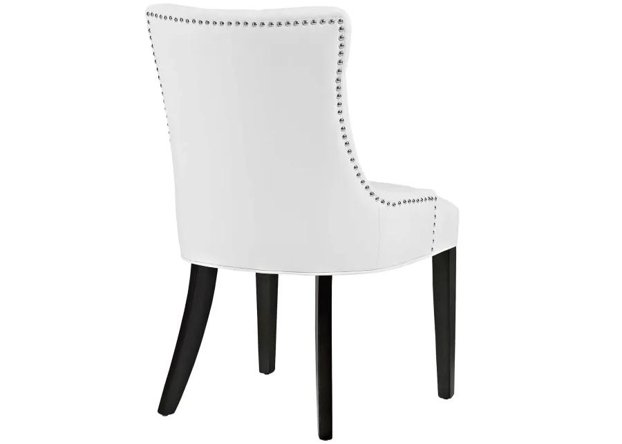 Regent Tufted Faux Leather Dining Chair