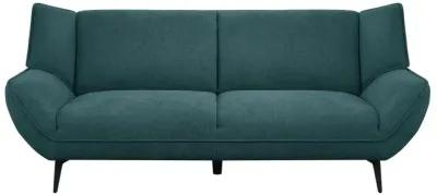 Acton 3-piece Upholstered Flared Arm Sofa Set Teal Blue