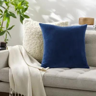 Cotton Velvet CV-059 18"L x 18"W Accent Pillow