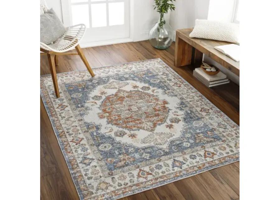 Lillian LLL-2305 5'3" x 7' Machine Woven Rug