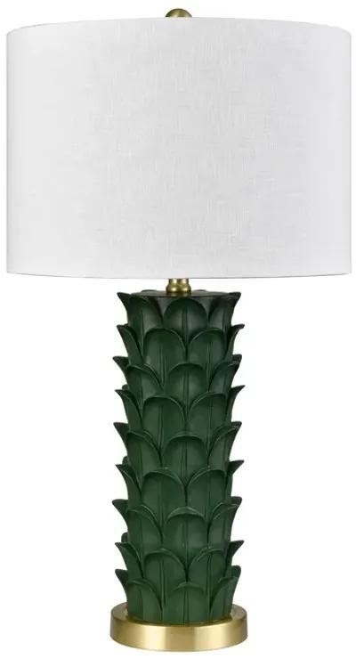 Beckwith 27'' High 1-Light Table Lamp - Dark Green