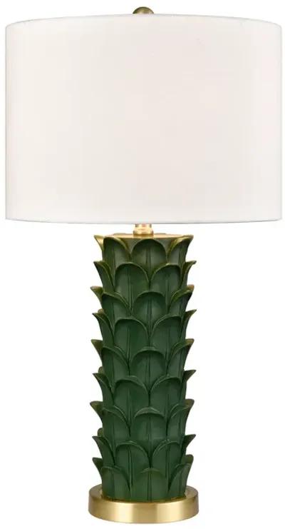 Beckwith 27'' High 1-Light Table Lamp - Dark Green