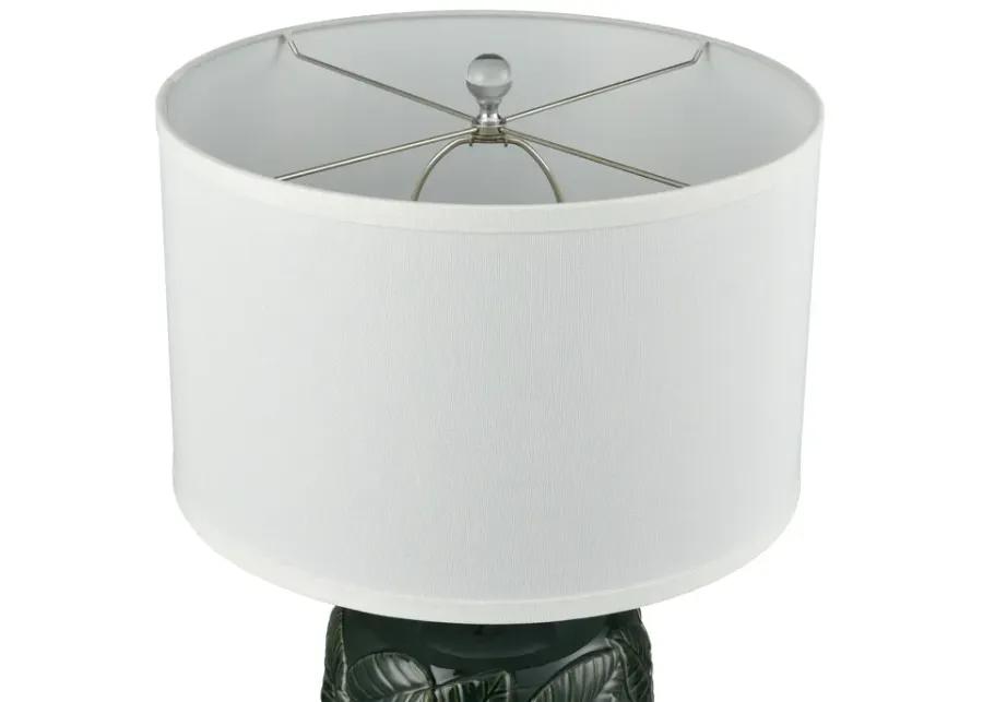 Goodell 27.5'' High 1-Light Table Lamp - Green Glaze - Includes LED Bulb