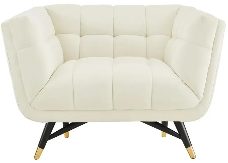 Adept Performance Velvet Armchair