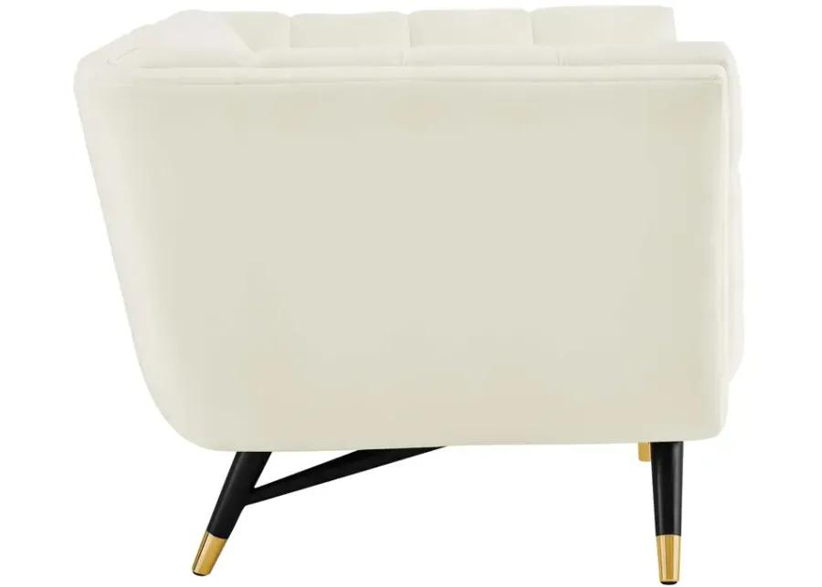 Adept Performance Velvet Armchair